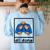 All Done Sign Language Speech Pathology Aac Sped Teacher Women's Sweatshirt Back Print Light Blue All Done Sign Language Speech Pathology Aac Sped Teacher Women's Sweatshirt Back Print Light Blue