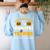 I Don't Need A Costume I'm Chemistry Teacher Cool Halloween Women's Sweatshirt Back Print Light Blue I Don't Need A Costume I'm Chemistry Teacher Cool Halloween Women's Sweatshirt Back Print Light Blue