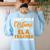 I Don't Need A Costume I'm A ELA Teacher Halloween Women's Sweatshirt Back Print Light Blue I Don't Need A Costume I'm A ELA Teacher Halloween Women's Sweatshirt Back Print Light Blue