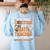 I Don't Need A Costume I'm Math Teacher Costume Halloween Men Women Women's Sweatshirt Back Print Light Blue I Don't Need A Costume I'm Math Teacher Costume Halloween Men Women Women's Sweatshirt Back Print Light Blue