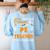 I Don't Need A Costume I'm A Pe Teacher Halloween Men Women Women's Sweatshirt Back Print Light Blue I Don't Need A Costume I'm A Pe Teacher Halloween Men Women Women's Sweatshirt Back Print Light Blue