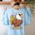 Eagle First Day Of School Teacher Back To School Eagle Women's Sweatshirt Back Print Light Blue Eagle First Day Of School Teacher Back To School Eagle Women's Sweatshirt Back Print Light Blue