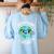 Earth Day Rotation Of The Earth Makes My Day Science Teacher Women's Sweatshirt Back Print Light Blue Earth Day Rotation Of The Earth Makes My Day Science Teacher Women's Sweatshirt Back Print Light Blue