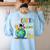 Earth Without Art Is Just Eh Artist Art Teacher Women's Sweatshirt Back Print Light Blue
