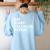 Eat Sleep Calculus Repeat Mathematics Math Teacher Women's Sweatshirt Back Print Light Blue Eat Sleep Calculus Repeat Mathematics Math Teacher Women's Sweatshirt Back Print Light Blue