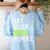 Eat Sleep Math Repeat Teacher Lover Women's Sweatshirt Back Print Light Blue Eat Sleep Math Repeat Teacher Lover Women's Sweatshirt Back Print Light Blue