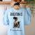 Education Is Freedom Teacher Books Black History Month Women's Sweatshirt Back Print Light Blue Education Is Freedom Teacher Books Black History Month Women's Sweatshirt Back Print Light Blue