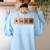 Educator Science Teacher Melanin Educator Science Women's Sweatshirt Back Print Light Blue Educator Science Teacher Melanin Educator Science Women's Sweatshirt Back Print Light Blue