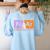 Elements Of Halloween Fear Periodically Chemistry Teacher Women's Sweatshirt Back Print Light Blue Elements Of Halloween Fear Periodically Chemistry Teacher Women's Sweatshirt Back Print Light Blue