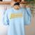 English Teacher Men Women Vintage Graphic English Teacher Women's Sweatshirt Back Print Light Blue English Teacher Men Women Vintage Graphic English Teacher Women's Sweatshirt Back Print Light Blue