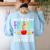 Im English Teacher You Have To Write In Complete Sentences Women's Sweatshirt Back Print Light Blue Im English Teacher You Have To Write In Complete Sentences Women's Sweatshirt Back Print Light Blue