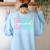 ESL Squad Teacher English As A Second Language Women's Sweatshirt Back Print Light Blue ESL Squad Teacher English As A Second Language Women's Sweatshirt Back Print Light Blue