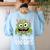 Eye Survived 100 Days Of School Monster Lover Teacher Kids Women's Sweatshirt Back Print Light Blue Eye Survived 100 Days Of School Monster Lover Teacher Kids Women's Sweatshirt Back Print Light Blue