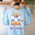 Fabulous Pre-K Teacher Halloween Costume Classroom Outfit Women's Sweatshirt Back Print Light Blue Fabulous Pre-K Teacher Halloween Costume Classroom Outfit Women's Sweatshirt Back Print Light Blue