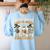 Are You Fall o Ween Directions Halloween Skeleton Teacher Women's Sweatshirt Back Print Light Blue Are You Fall o Ween Directions Halloween Skeleton Teacher Women's Sweatshirt Back Print Light Blue