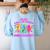 Are You Fall-O-Ween Directions Teacher Ghost Halloween Women's Sweatshirt Back Print Light Blue Are You Fall-O-Ween Directions Teacher Ghost Halloween Women's Sweatshirt Back Print Light Blue