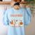 Are You Fall O Ween DirectionsRetro Teacher Halloween Ghost Women's Sweatshirt Back Print Light Blue Are You Fall O Ween DirectionsRetro Teacher Halloween Ghost Women's Sweatshirt Back Print Light Blue