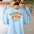 All About Fall Prevention Therapy SPED Teacher Thanksgiving Women's Sweatshirt Back Print Light Blue All About Fall Prevention Therapy SPED Teacher Thanksgiving Women's Sweatshirt Back Print Light Blue