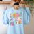 Field Day Fun Day Last Day Of School Teacher Student Women's Sweatshirt Back Print Light Blue Field Day Fun Day Last Day Of School Teacher Student Women's Sweatshirt Back Print Light Blue