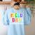 Field Day Green Team For Teacher Kids Field Day Games Women's Sweatshirt Back Print Light Blue Field Day Green Team For Teacher Kids Field Day Games Women's Sweatshirt Back Print Light Blue