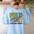 Field Day Yellow Team For Teacher Kids Field Day Games Women's Sweatshirt Back Print Light Blue Field Day Yellow Team For Teacher Kids Field Day Games Women's Sweatshirt Back Print Light Blue