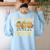 Field Trip Teacher Field Women's Sweatshirt Back Print Light Blue Field Trip Teacher Field Women's Sweatshirt Back Print Light Blue