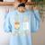 First Coffee Then Data SPED Teacher Taking a Break Women's Sweatshirt Back Print Light Blue First Coffee Then Data SPED Teacher Taking a Break Women's Sweatshirt Back Print Light Blue