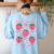 First Grade Is My Jam Strawberry First Grade Teacher Women Women's Sweatshirt Back Print Light Blue First Grade Is My Jam Strawberry First Grade Teacher Women Women's Sweatshirt Back Print Light Blue