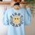First Grade Teacher First Day Of 1st Grade Back To School Women's Sweatshirt Back Print Light Blue First Grade Teacher First Day Of 1st Grade Back To School Women's Sweatshirt Back Print Light Blue