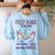 First Grade Teacher Definition Women's Sweatshirt Back Print Light Blue First Grade Teacher Definition Women's Sweatshirt Back Print Light Blue