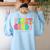 First Grade Team Teacher Back To School 1st Grade Squad Kids Women's Sweatshirt Back Print Light Blue First Grade Team Teacher Back To School 1st Grade Squad Kids Women's Sweatshirt Back Print Light Blue