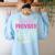 Full Heart Daycare Provider Nanny Au Pair Pre-K Teacher Women's Sweatshirt Back Print Light Blue Full Heart Daycare Provider Nanny Au Pair Pre-K Teacher Women's Sweatshirt Back Print Light Blue