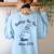 Fun 4th Of July Spilling The Tea Since 1773 History Teacher Women's Sweatshirt Back Print Light Blue Fun 4th Of July Spilling The Tea Since 1773 History Teacher Women's Sweatshirt Back Print Light Blue