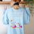 Going To Try Science Geek Nerd Tee Teacher STEM Women's Sweatshirt Back Print Light Blue Going To Try Science Geek Nerd Tee Teacher STEM Women's Sweatshirt Back Print Light Blue
