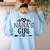 Granddaughter Nanas Girl Women's Sweatshirt Back Print Light Blue