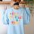 Groovy Its A Good Day To Dance Dance Teacher Women's Sweatshirt Back Print Light Blue Groovy Its A Good Day To Dance Dance Teacher Women's Sweatshirt Back Print Light Blue