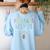 Growth Mindset Shirt For Teacher Mistakes Help Us Grow Women's Sweatshirt Back Print Light Blue Growth Mindset Shirt For Teacher Mistakes Help Us Grow Women's Sweatshirt Back Print Light Blue