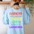 Growth Mindset Teacher Positive Message Inspirational Quote Women's Sweatshirt Back Print Light Blue Growth Mindset Teacher Positive Message Inspirational Quote Women's Sweatshirt Back Print Light Blue