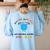 Growth Mindset Tee Teacher Quotes Men Women Kids Women's Sweatshirt Back Print Light Blue Growth Mindset Tee Teacher Quotes Men Women Kids Women's Sweatshirt Back Print Light Blue