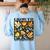 Growth Not Perfection Abstract Florals SPED Teacher Women's Sweatshirt Back Print Light Blue Growth Not Perfection Abstract Florals SPED Teacher Women's Sweatshirt Back Print Light Blue