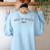 Gulf Of Mexico Est 1550 Retro Vintage For Women Men Teacher Women's Sweatshirt Back Print Light Blue Gulf Of Mexico Est 1550 Retro Vintage For Women Men Teacher Women's Sweatshirt Back Print Light Blue