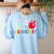 H Is For Head Start Teacher First Day Of School Tee Women's Sweatshirt Back Print Light Blue H Is For Head Start Teacher First Day Of School Tee Women's Sweatshirt Back Print Light Blue