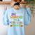 Halloween You Cant Scare Me Im A Middle School Teacher Women's Sweatshirt Back Print Light Blue Halloween You Cant Scare Me Im A Middle School Teacher Women's Sweatshirt Back Print Light Blue