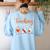 Halloween Ghost Teachers Teaching My Boos Costume Women Men Women's Sweatshirt Back Print Light Blue Halloween Ghost Teachers Teaching My Boos Costume Women Men Women's Sweatshirt Back Print Light Blue