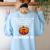 Halloween Pumpkin Pi Math Geometry Teachers Students For Men Women Kids Women's Sweatshirt Back Print Light Blue Halloween Pumpkin Pi Math Geometry Teachers Students For Men Women Kids Women's Sweatshirt Back Print Light Blue