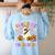 Halloween Teacher You Can't Scare Me I Teach Preschool Women's Sweatshirt Back Print Light Blue Halloween Teacher You Can't Scare Me I Teach Preschool Women's Sweatshirt Back Print Light Blue