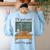 Halloween Teacher I'Ll Just Wait Until It's Quiet Women's Sweatshirt Back Print Light Blue Halloween Teacher I'Ll Just Wait Until It's Quiet Women's Sweatshirt Back Print Light Blue