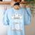 Halloween Teacher Nothing Scares Me Women Men Teachers Women's Sweatshirt Back Print Light Blue Halloween Teacher Nothing Scares Me Women Men Teachers Women's Sweatshirt Back Print Light Blue