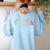 Halloween Teacher Shirts Fall Pumpkin Fall Book Shirt Women's Sweatshirt Back Print Light Blue Halloween Teacher Shirts Fall Pumpkin Fall Book Shirt Women's Sweatshirt Back Print Light Blue