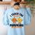 Halloween Teacher I Teach The Cutest Pumpkins In The Patch Women's Sweatshirt Back Print Light Blue Halloween Teacher I Teach The Cutest Pumpkins In The Patch Women's Sweatshirt Back Print Light Blue